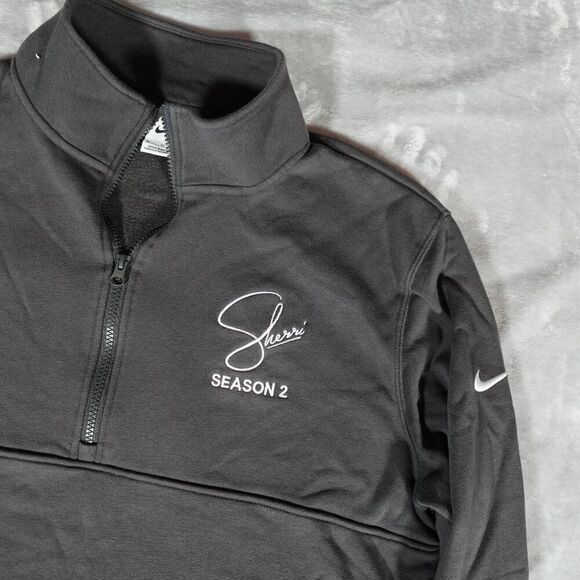 Nike Other - Nike Club Fleece 1/2 Zip Pullover Mens XL Sherri TV Show Cast Crew Washed Gray